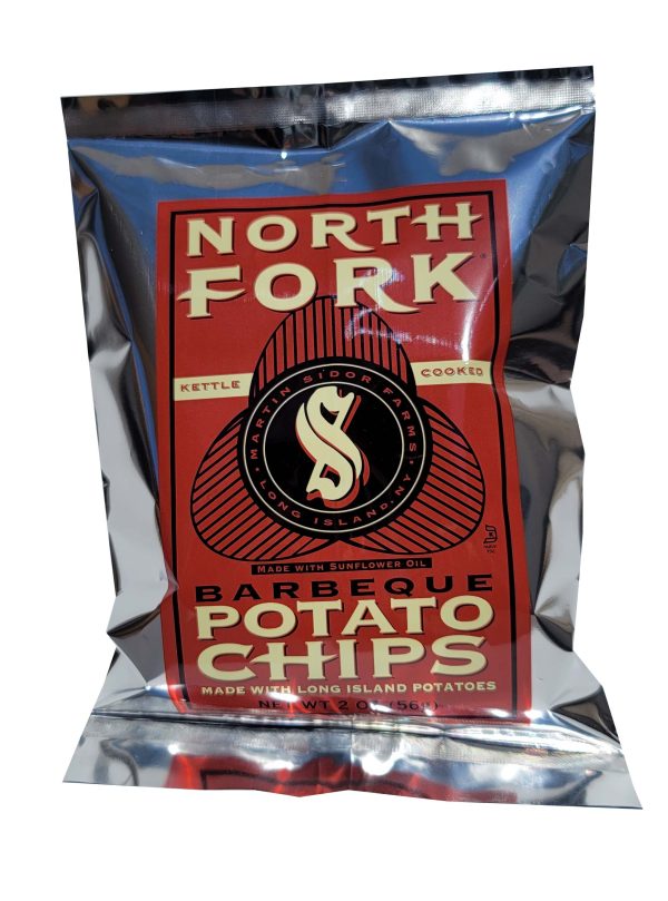 North Fork Potato Chips BBQ 2oz 24ct